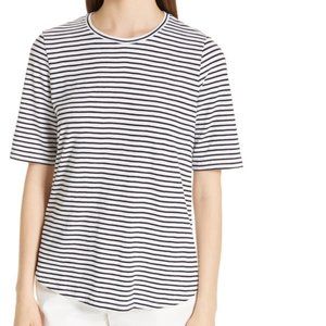 Black and White Organic Cotton Stripe